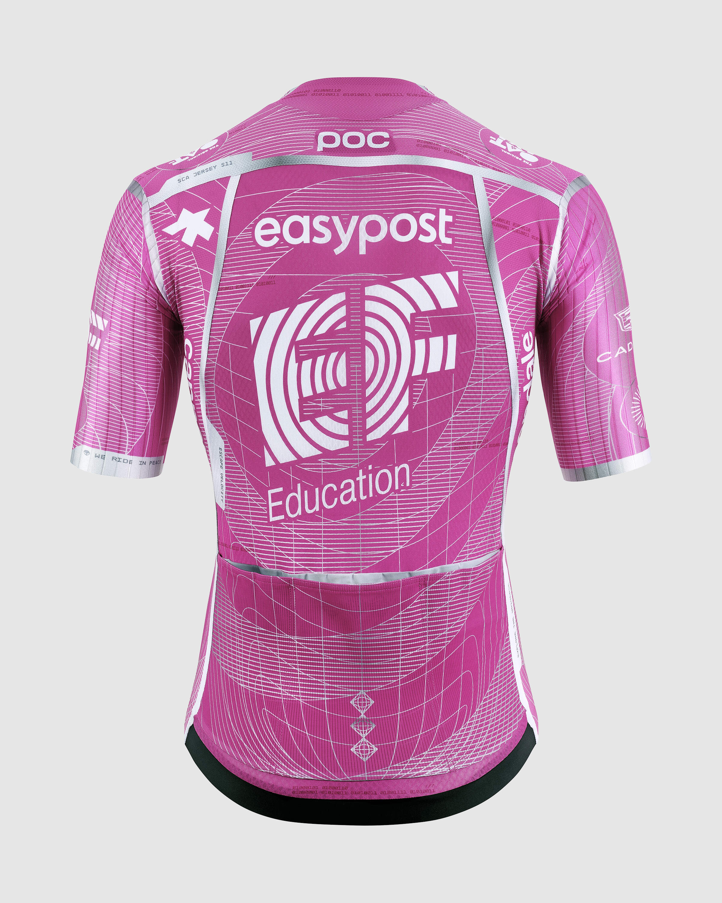 Maillot Manga Corta Assos Equipe RS S11 EF Hombre Pink EF #3
