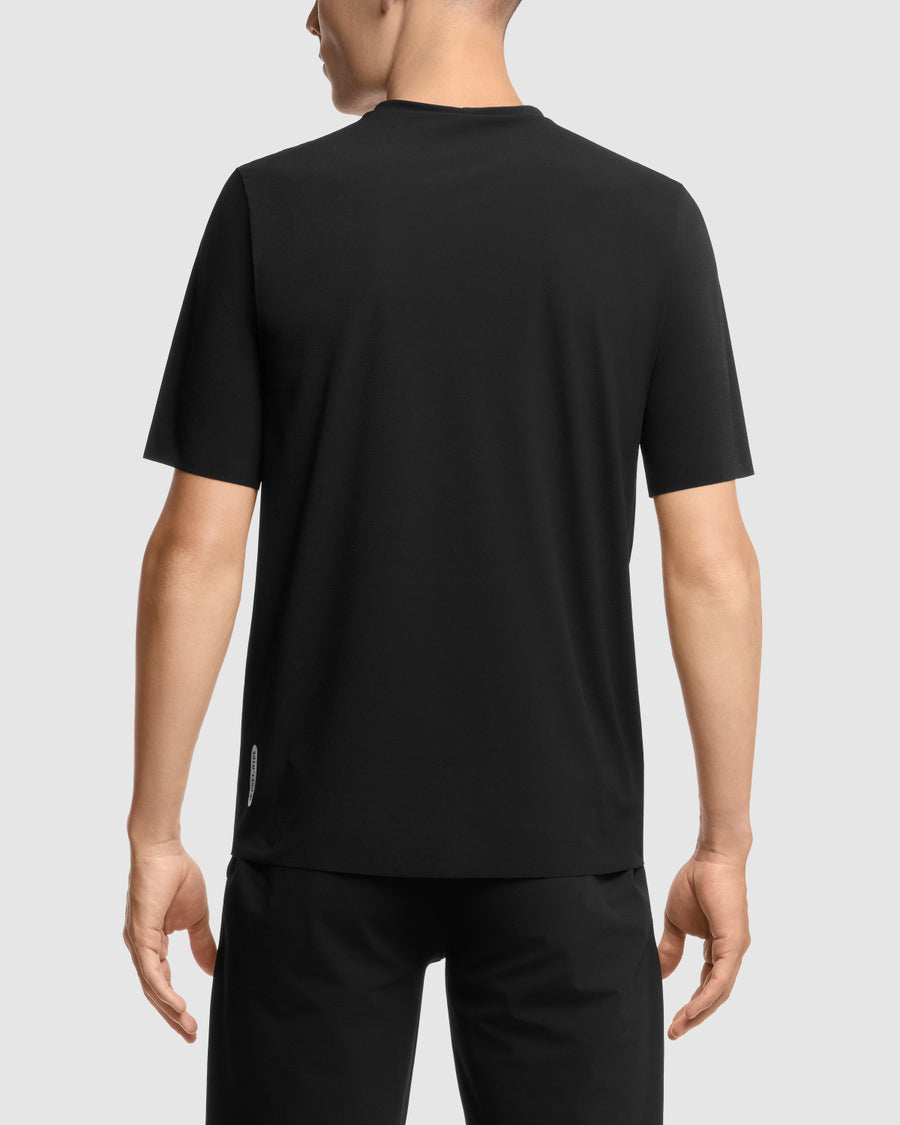 Camiseta Manga Corta Assos Tactical T5 Post Ride Hombre Black Series #4