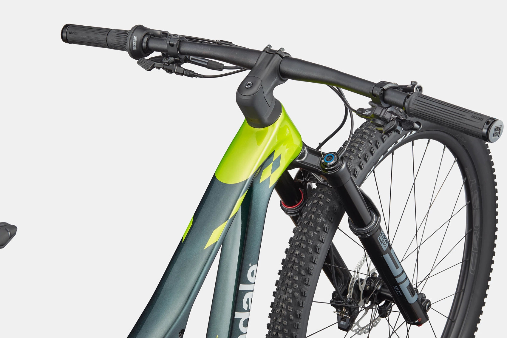 Bicicletas MTB XC Scalpel Carbon 3 Cannondale 2024 Gunmetal Green #4