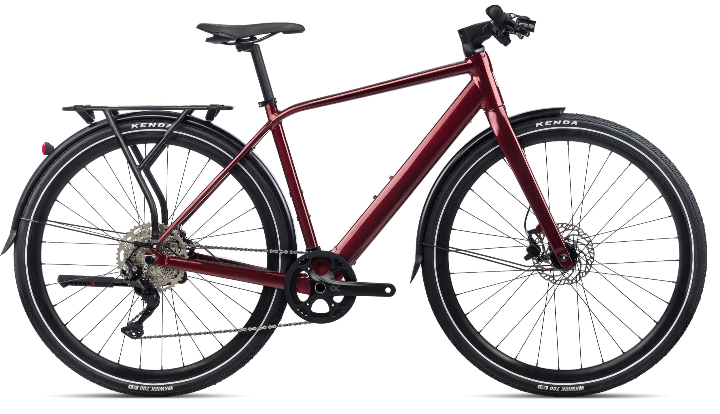 Orbea Vibe H30 EQ New 2023 Metallic Dark Red Gloss