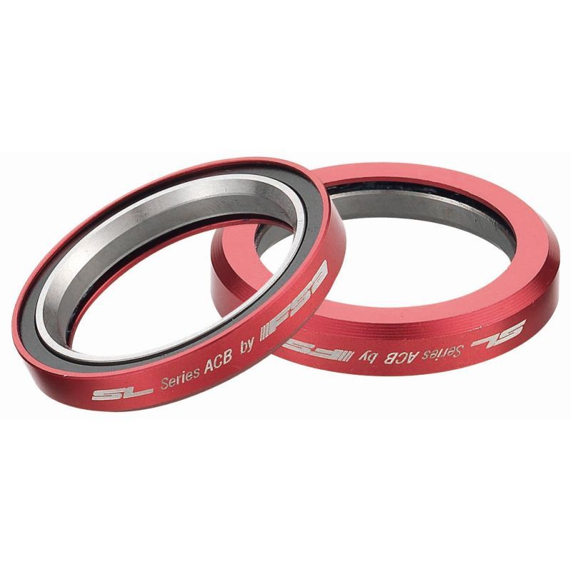 Rodamiento FSA SL TH-870R ACB 45x45 1-1/8 MR042R Plata/Rojo
