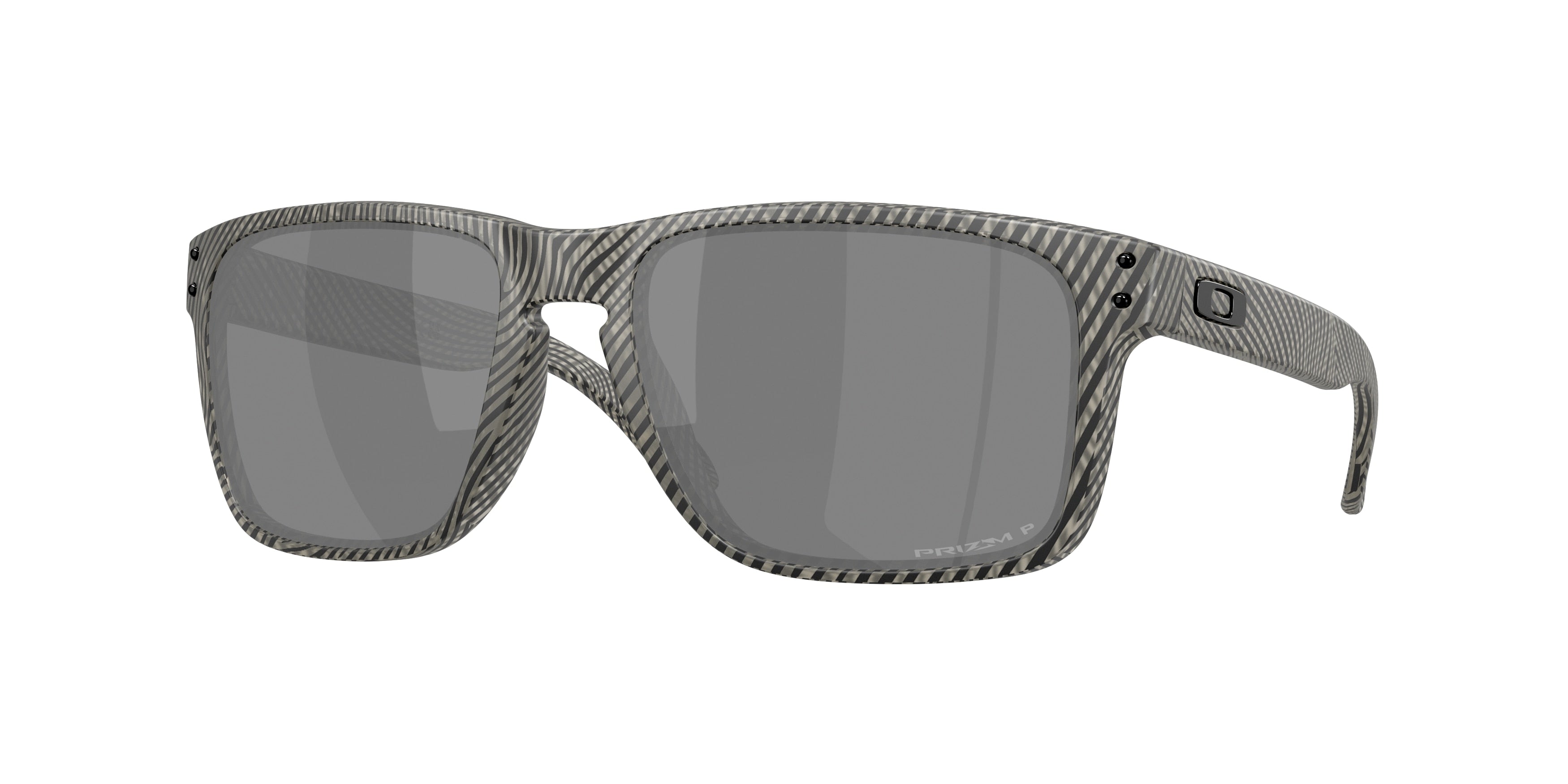 Gafas Sol Oakley Holbrook XL Huella Dactilar De Tinta Gris Mate Lente Prizm Black Polarized