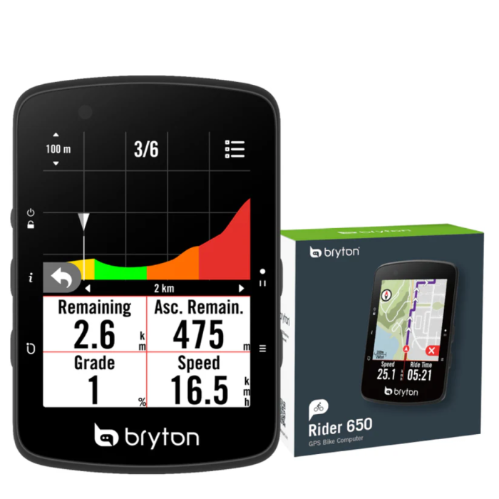 Gps Bryton Rider 650 E Negro