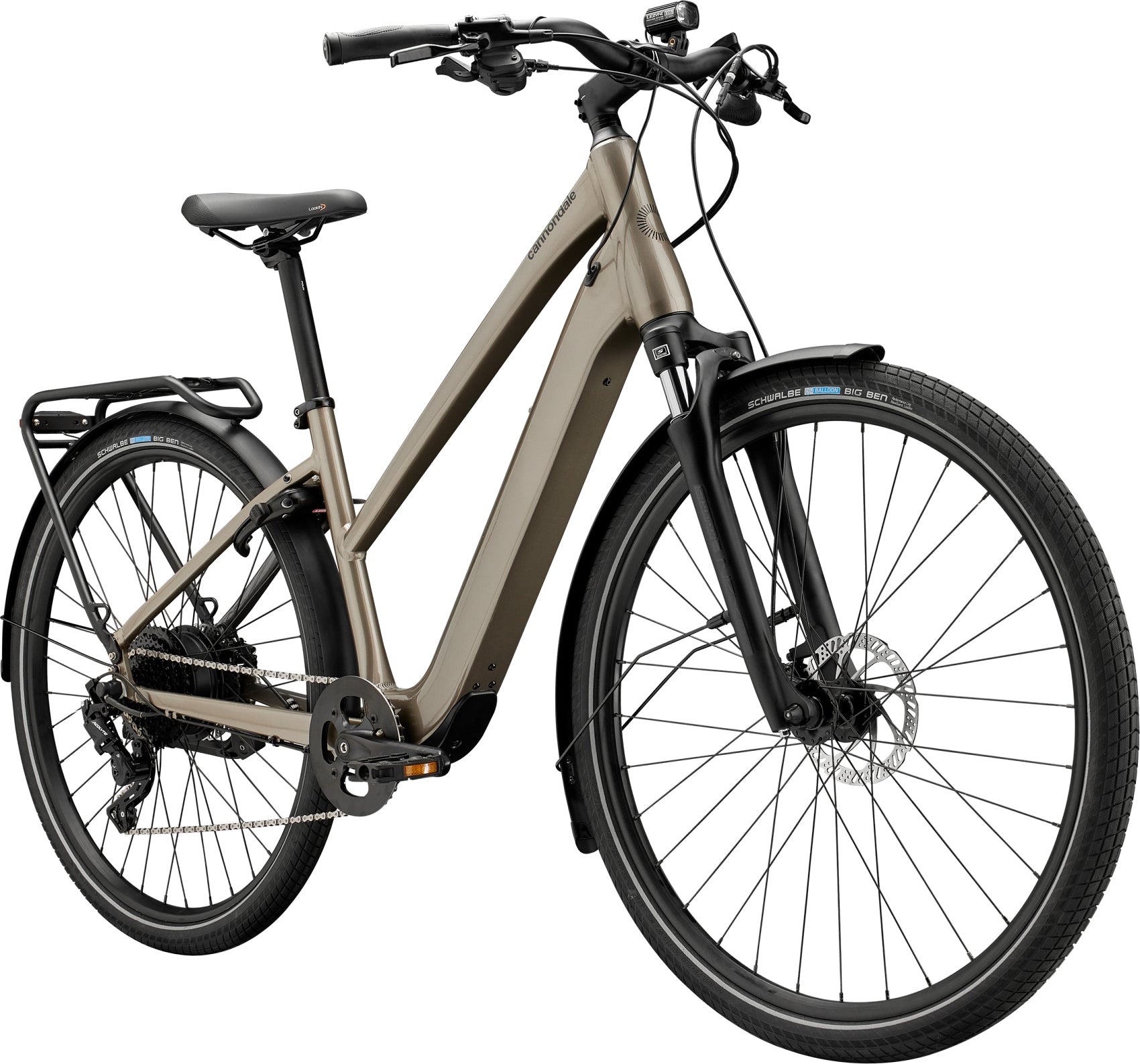 Bicicletas Electricas eUrbanas Mavaro Neo SL 1 StepThru Cannondale 2024 Meteor Gray