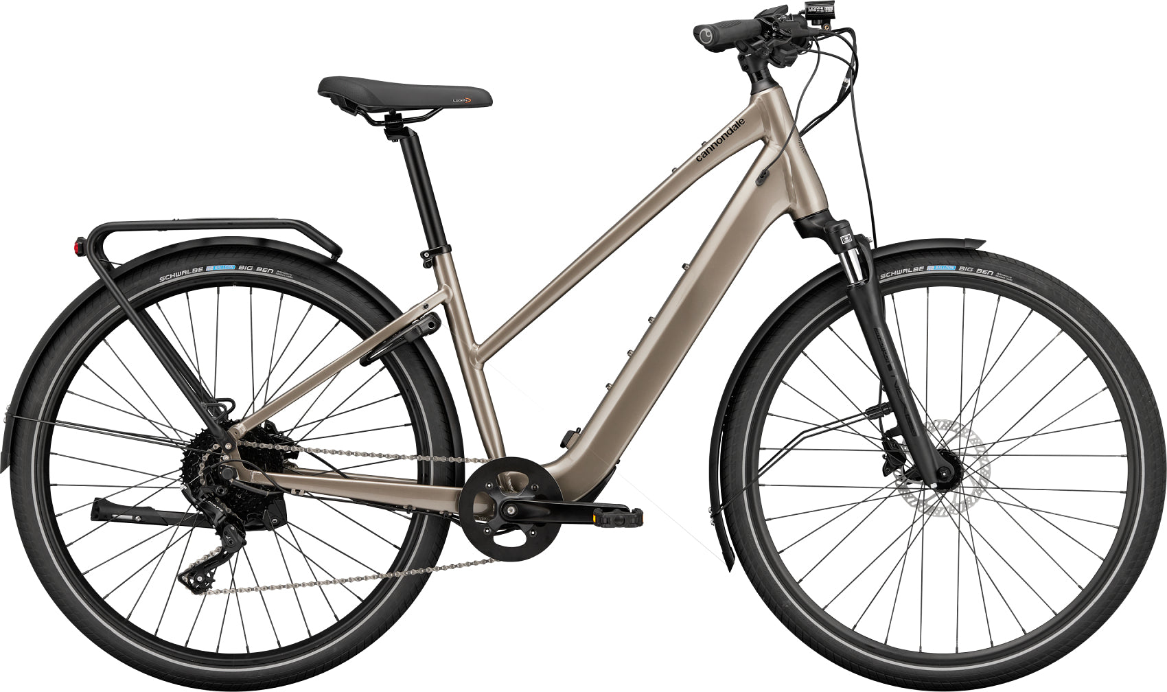 Bicicletas Electricas eUrbanas Mavaro Neo SL 1 StepThru Cannondale 2024 Meteor Gray #2