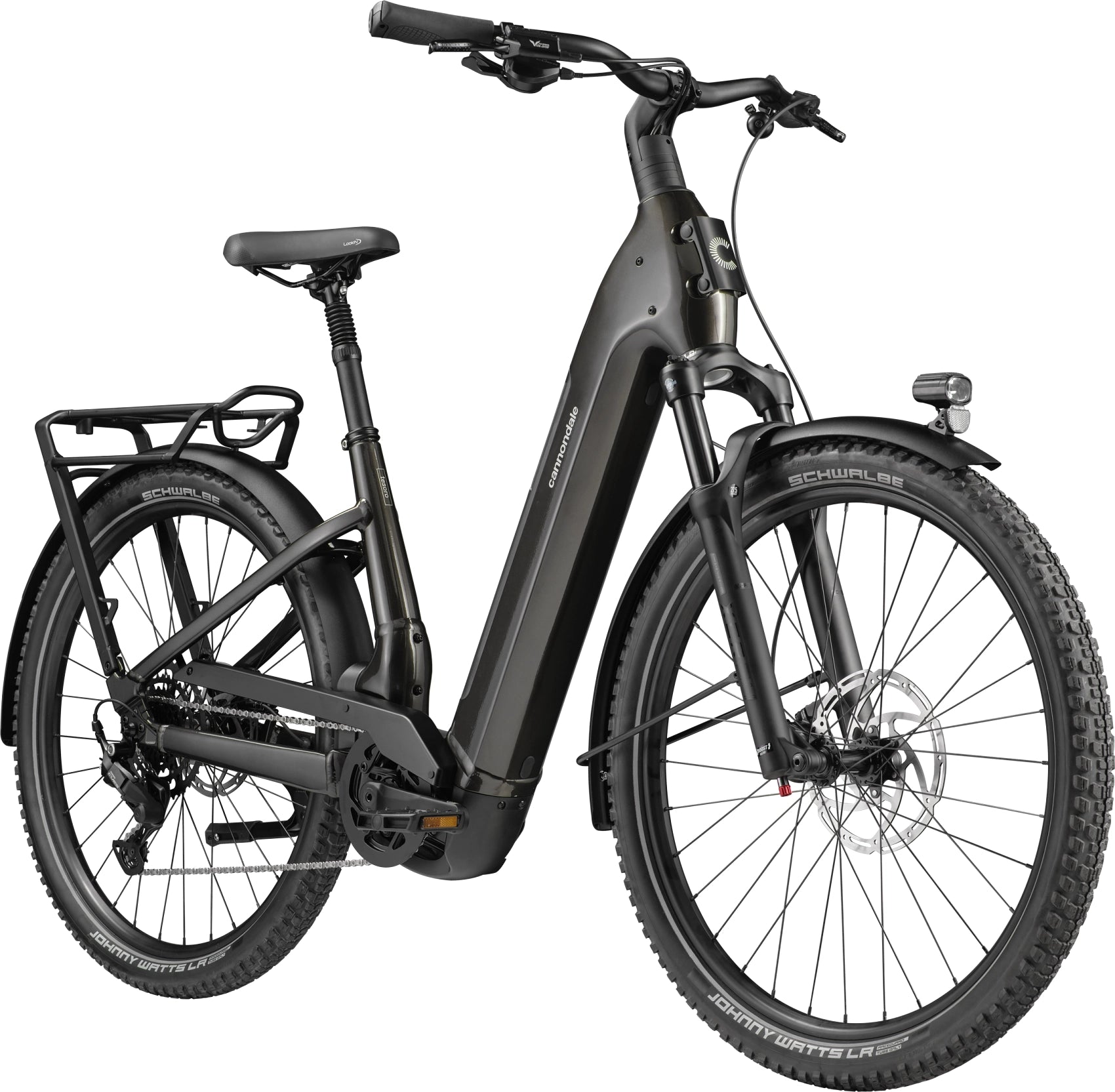 Bicicletas Electricas eUrbanas Tesoro Neo 2 Low Step-Thru Cannondale 2025 Obsidian