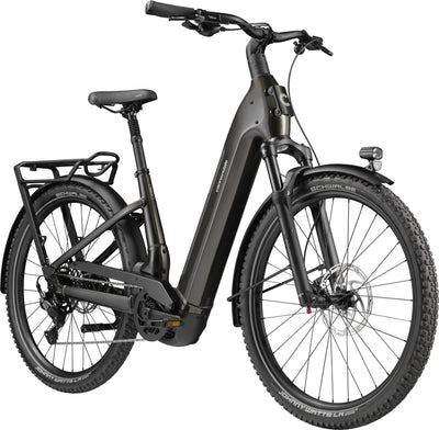 Bicicletas Electricas eUrbanas Tesoro Neo 2 Low Step-Thru Cannondale 2025 Obsidian