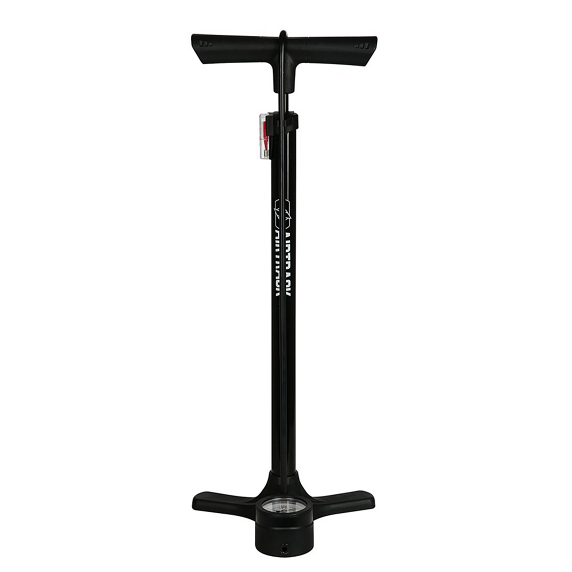 Bomba Taller Oxford Airtrack Acero Manómetro Negro