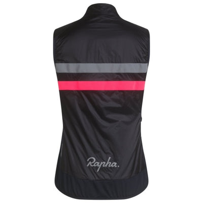 Chaleco Isotérmico Rapha Brebet Mujer Gilet Dark Navy/Hi-Vis Pink #3